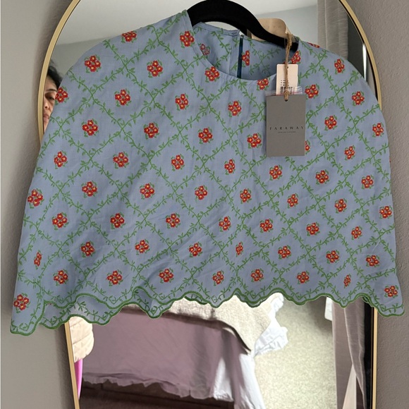 faraway embroidered cape - Picture 5 of 9